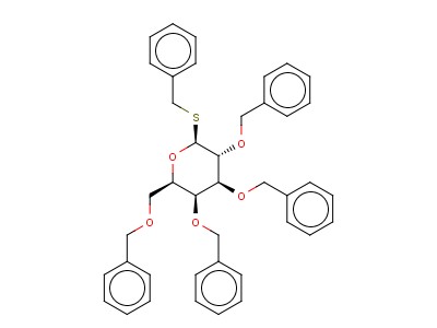 Benzyl 2,3,4,6-tetra-o-benzyl-1-thio-beta-d-galactopyranoside