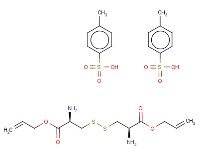 (H-cys-allyl ester)2 2p-tosylate