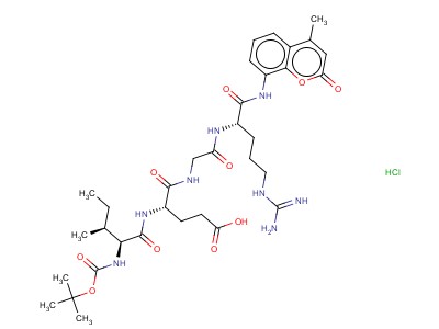 N-t-boc-ile-glu-gly-arg 7-amido-4-methyl-coumarin hydrochloride