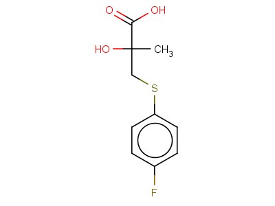 3-(4-Fluorophenylthio)-2-hydroxy-2-methylpropanoic acid