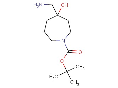 TERT-BUTYL 4-(AMINOMETHYL)-4-HYDROXY-1-AZEPANECARBOXYLATE