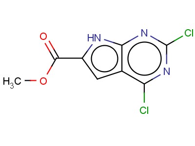 METHYL 2,4-DICHLORO-7H-PYRROLO[2,3-D]PYRIMIDINE-6-CARBOXYLATE