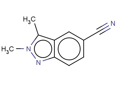 5-CYANO-2,3-DIMETHYL-2H-INDAZOLE