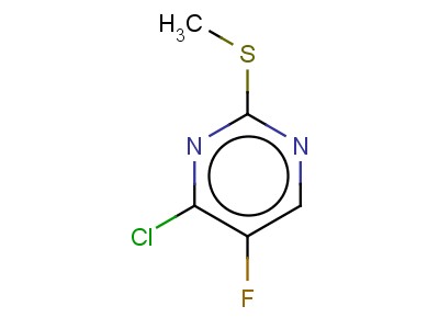 4-CHLORO-5-FLUORO-2-(METHYLSULFANYL)PYRIMIDINE
