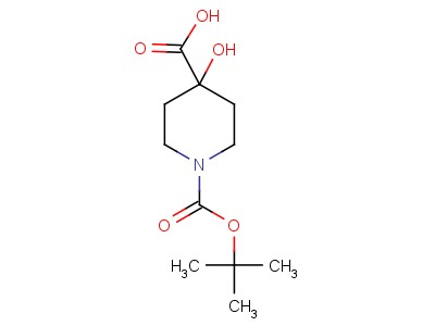 1-(TERT-BUTOXYCARBONYL)-4-HYDROXYPIPERIDINE-4-CARBOXYLIC ACID