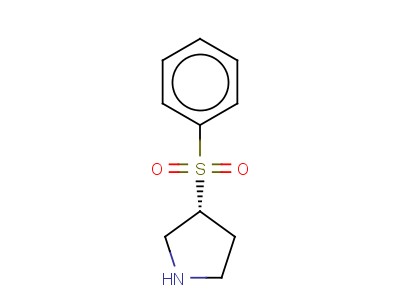 (3R)-3-(BENZENESULFONYL)PYRROLIDINE