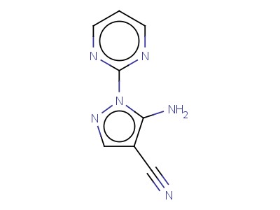 5-AMINO-1-(PYRIMIDIN-2-YL)-1H-PYRAZOLE-4-CARBONITRILE
