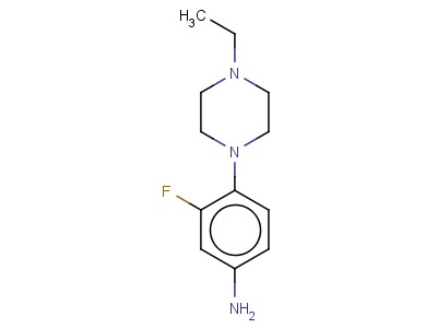 4-(4-ETHYLPIPERAZIN-1-YL)-3-FLUOROANILINE