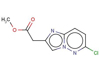 6-CHLORO-IMIDAZO[1,2-B]PYRIDAZINE-2-ACETIC ACID METHYL ESTER