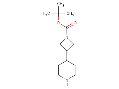 TERT-BUTYL 3-(PIPERIDIN-4-YL)AZETIDINE-1-CARBOXYLATE
