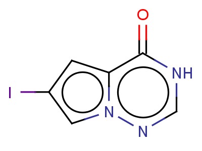 6-IODOPYRROLO[2,1-F][1,2,4]TRIAZIN-4(1H)-ONE