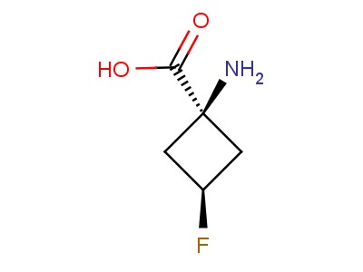 (1s,3s)-1-amino-3-fluorocyclobutane-1-carboxylic   acid
