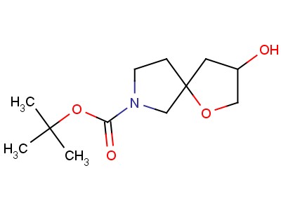 tert-butyl 3-hydroxy-1-oxa-7-azaspiro[4.4]nonane-7-  carboxylate