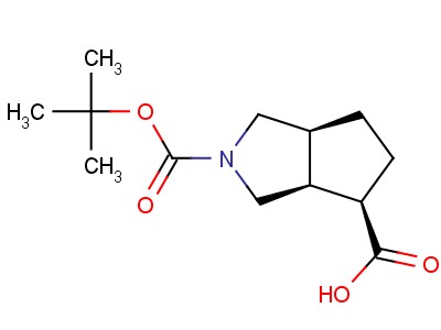 (3aS,4R,6aS)-2-[(tert-butoxy)carbonyl]-  octahydrocyclopenta[c]pyrrole-4-carboxylic acid