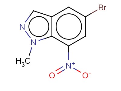 5-BROMO-1-METHYL-7-NITRO-1H-INDAZOLE