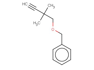 ((2,2-dimethylbut-3-ynyloxy)methyl)benzene