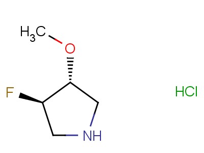 (3R,4R)-3-fluoro-4-methoxypyrrolidine hydrochloride