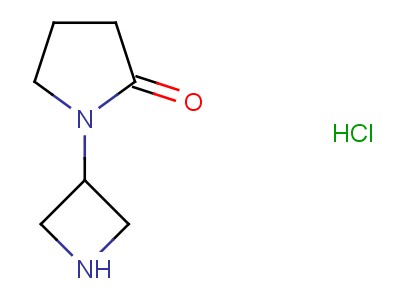 1-(AZETIDIN-3-YL)PYRROLIDIN-2-ONE HYDROCHLORIDE