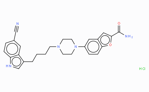Vilazodone hydrochloride